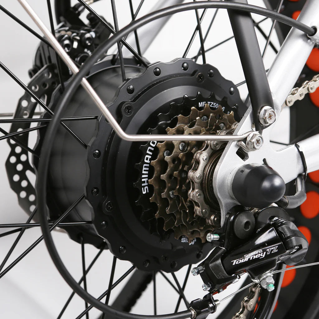 NAKTO BIKES Electric Fat Tire Bike - Folding Ox