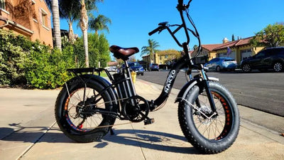 NAKTO BIKES Electric Fat Tire Bike - Folding Ox