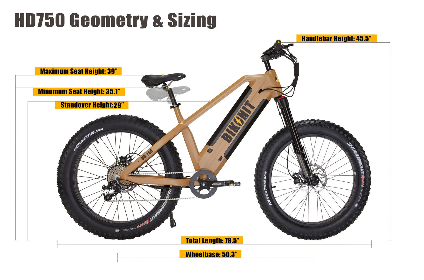 BIKONIT Warthog HD 750 E-Bike