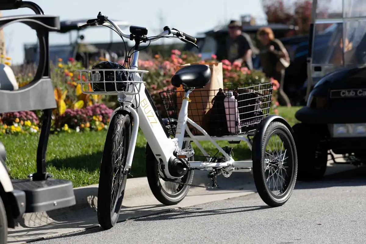 BUZZ CERANA T WHITE Electric Trike