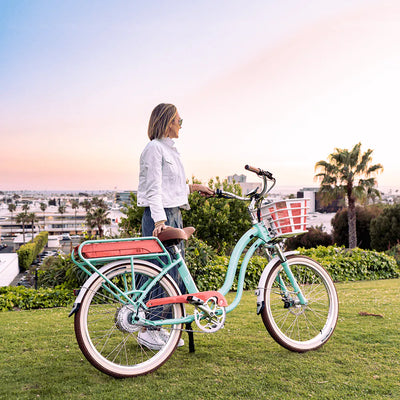 Electric Bike Company Model S E-bike is a Classic Step Through Style