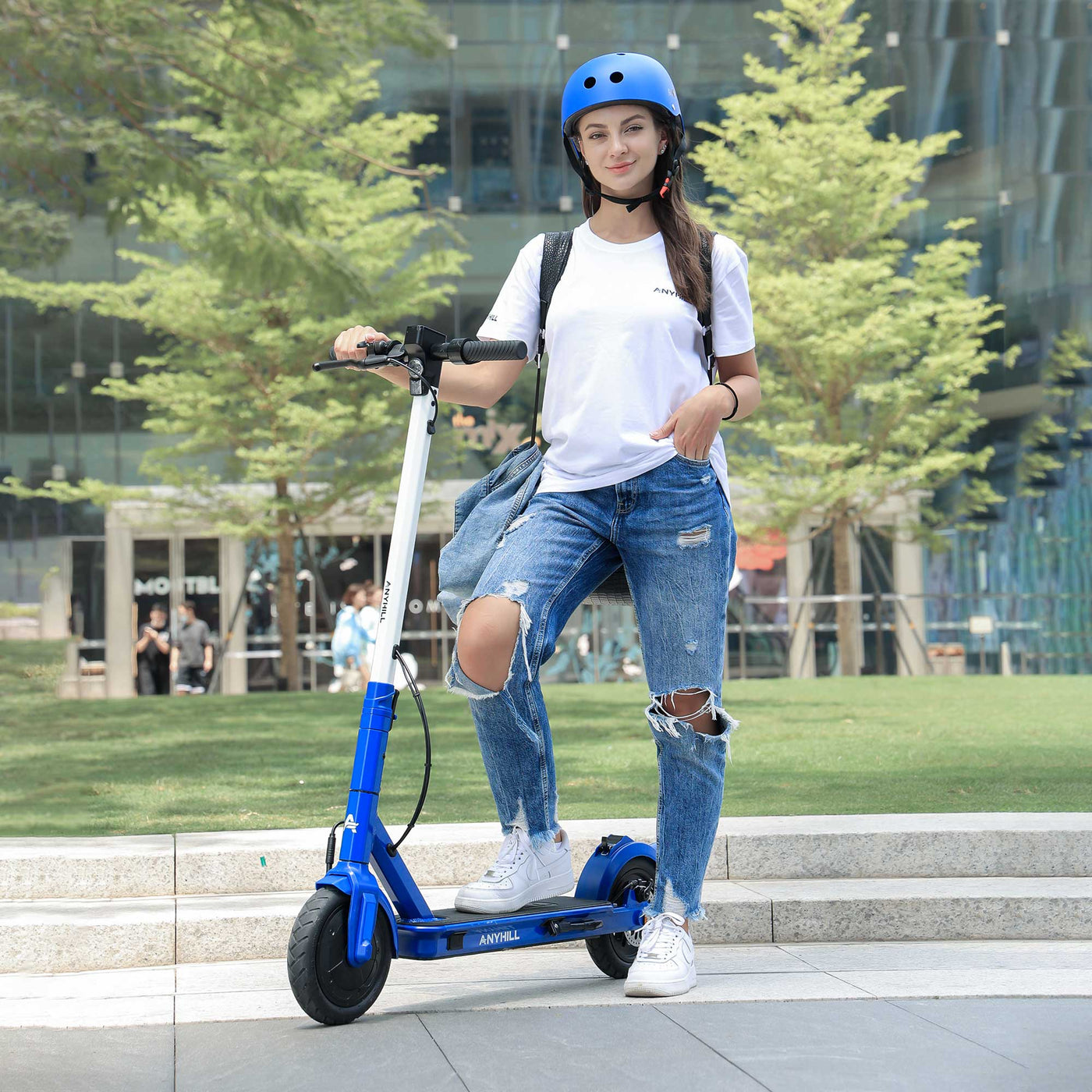 ANYHILL UM-1 Lightweight and One-Click Folding Electric Scooter