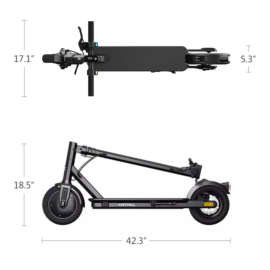 ANYHILL UM-1 Lightweight and One-Click Folding Electric Scooter