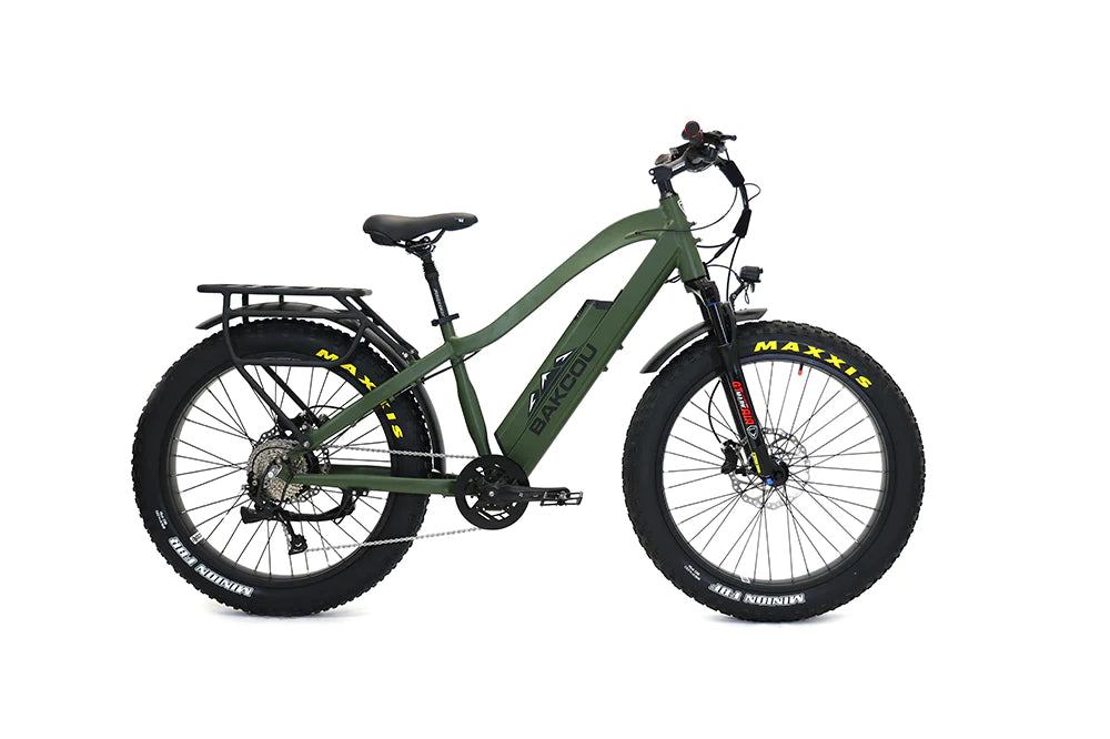 BAKCOU Flatlander Step-Through 75oW Mountain Fat Tire Electric Bike