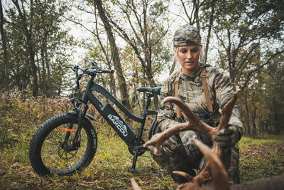 BAKCOU Flatlander Step-Through 75oW Mountain Fat Tire Electric Bike