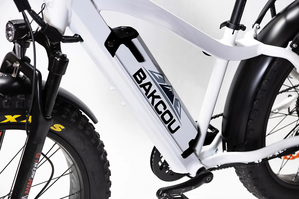 BAKCOU Flatlander Step-Through 75oW Mountain Fat Tire Electric Bike