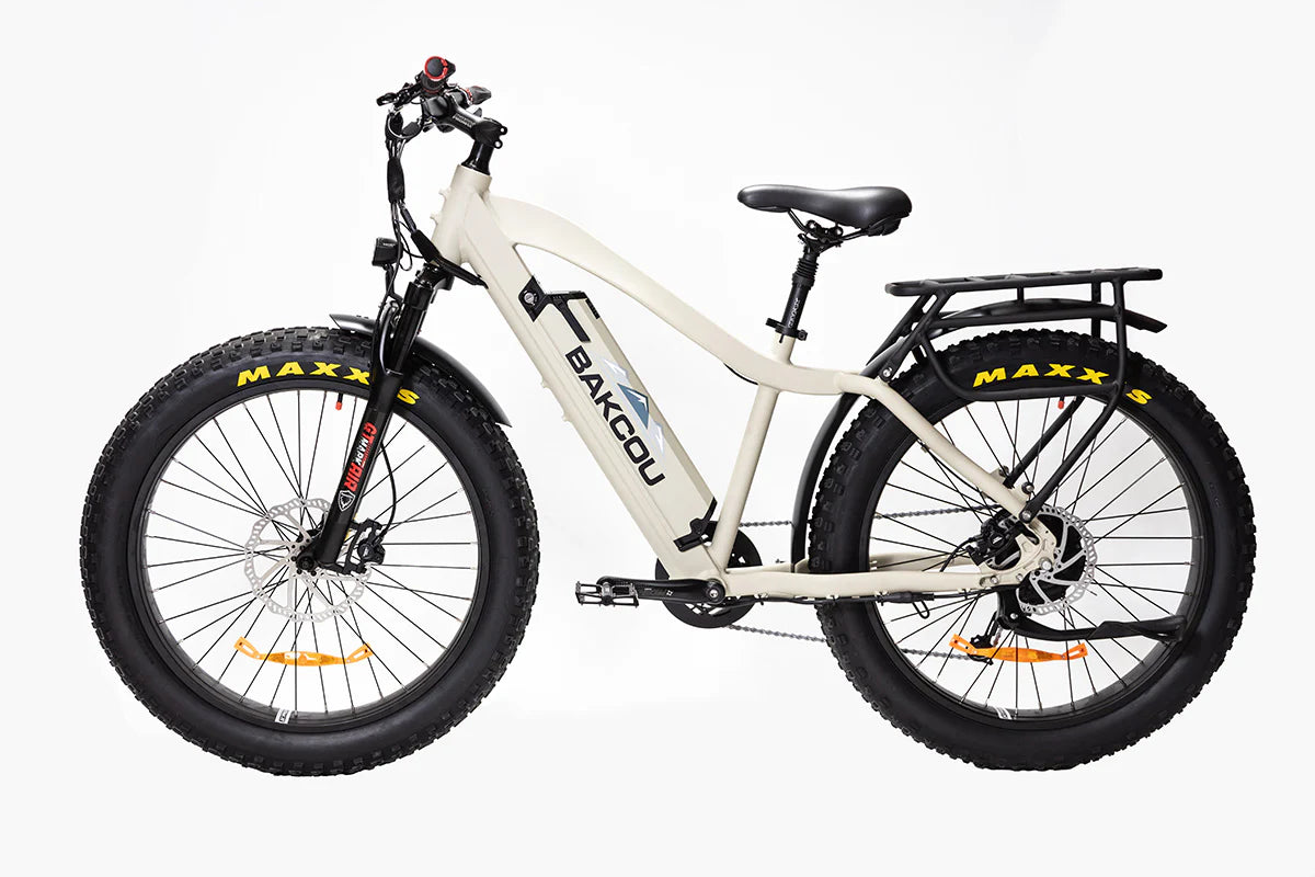 BAKCOU Flatlander Step-Through 75oW Mountain Fat Tire Electric Bike