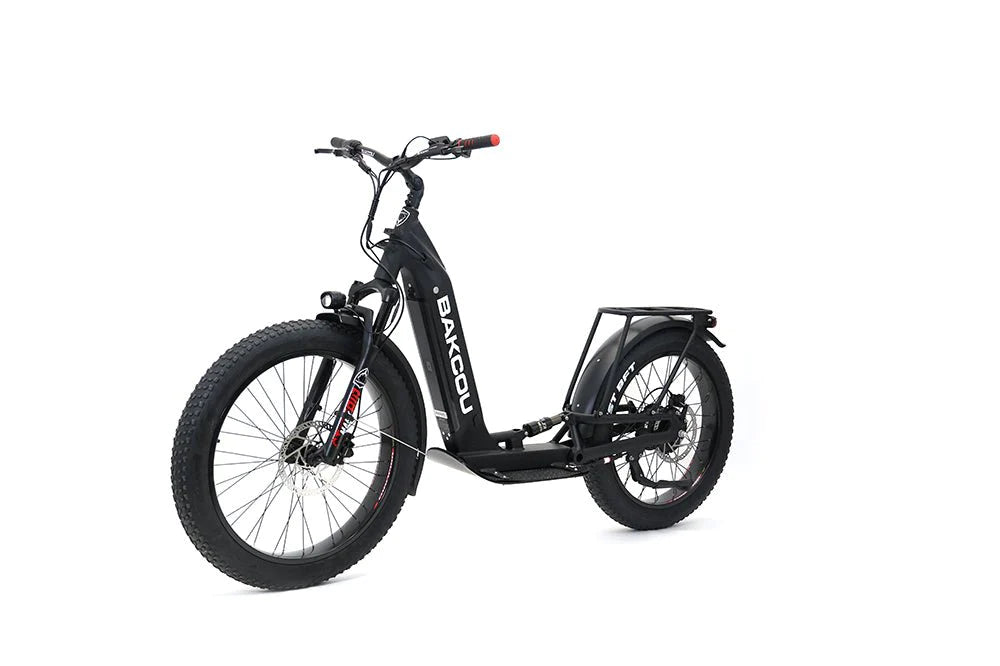 BAKCOU Grizzly Built With a Full Suspension Electric Scooter