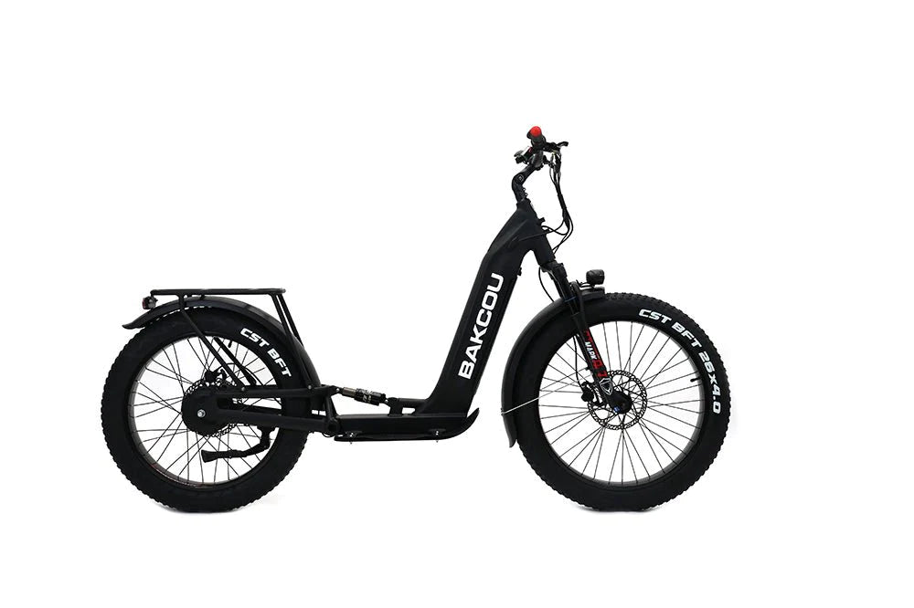 BAKCOU Grizzly Built With a Full Suspension Electric Scooter