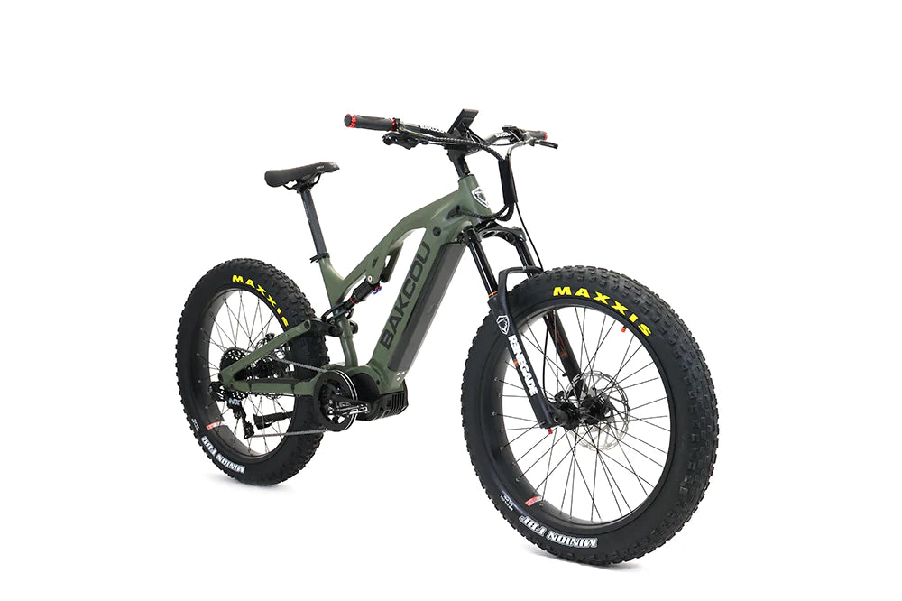 BAKCOU Scout 17.5Ah 1500W Full Suspension Electric Bike