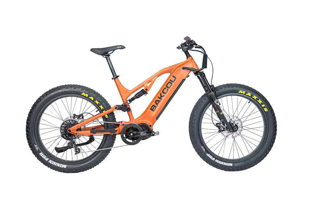 BAKCOU Scout 17.5Ah 1500W Full Suspension Electric Bike