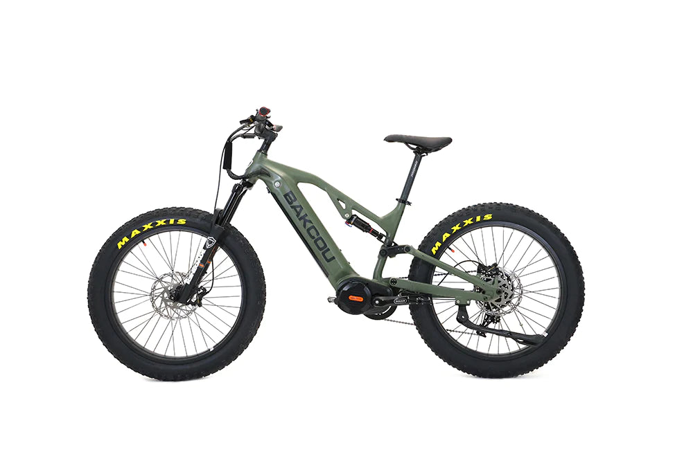 BAKCOU Scout 17.5Ah 1500W Full Suspension Electric Bike