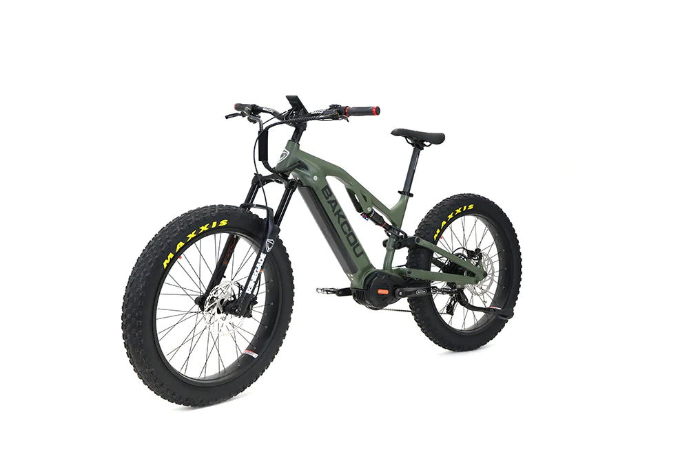 BAKCOU Scout 17.5Ah 1500W Full Suspension Electric Bike