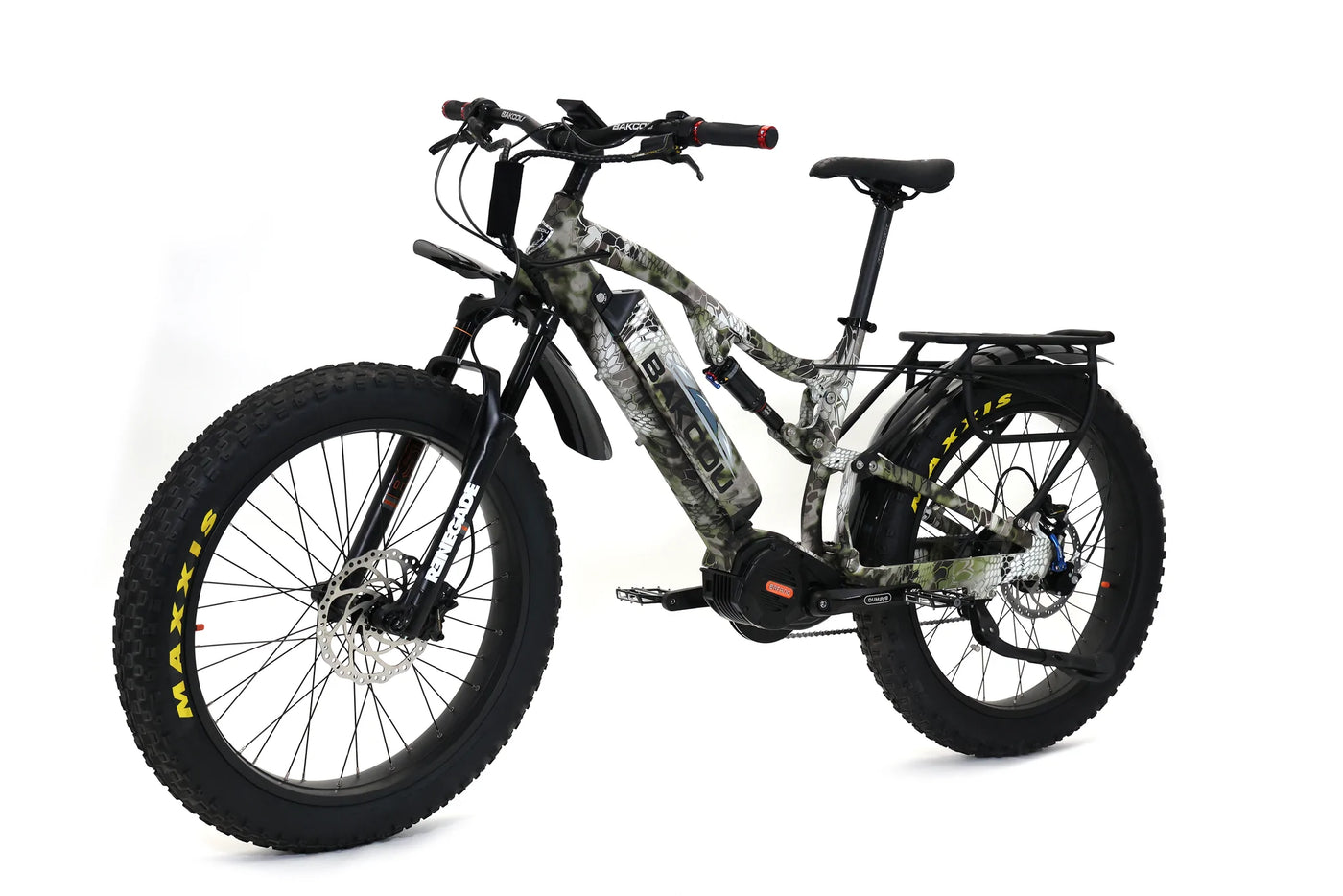 BAKCOU Storm Jager Full-Suspension Fat Tire Electric Bike