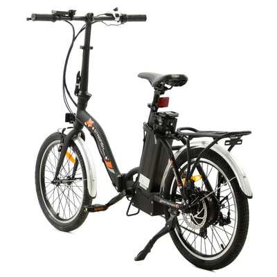 ECOTRIC BIKES UL Certified-Ecotric Starfish 20" Portable and Folding Electric Bike - Matte Black