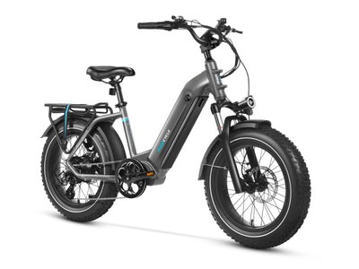 MAGICYCLE Ocelot Pro Long Range Step Thru Fat Tire - Electric Bike