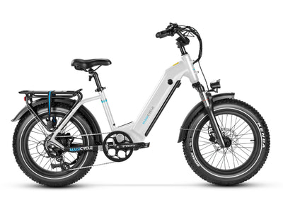 MAGICYCLE Ocelot Pro Long Range Step Thru Fat Tire - Electric Bike