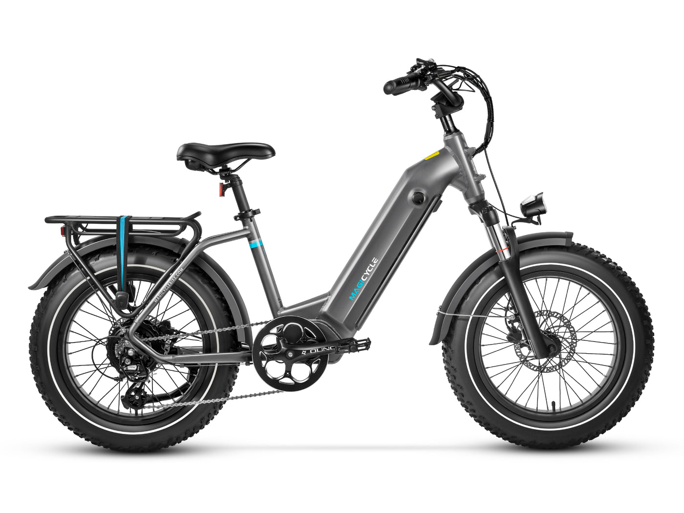 MAGICYCLE Ocelot Pro Long Range Step Thru Fat Tire - Electric Bike