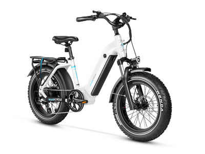 MAGICYCLE Ocelot Pro Long Range Step Thru Fat Tire - Electric Bike