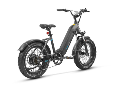 MAGICYCLE Ocelot Step Thru Fat Tire - Electric Bike