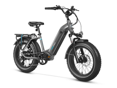 MAGICYCLE Ocelot Step Thru Fat Tire - Electric Bike