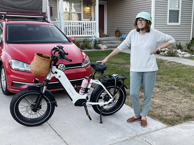 MAGICYCLE Ocelot Step Thru Fat Tire - Electric Bike