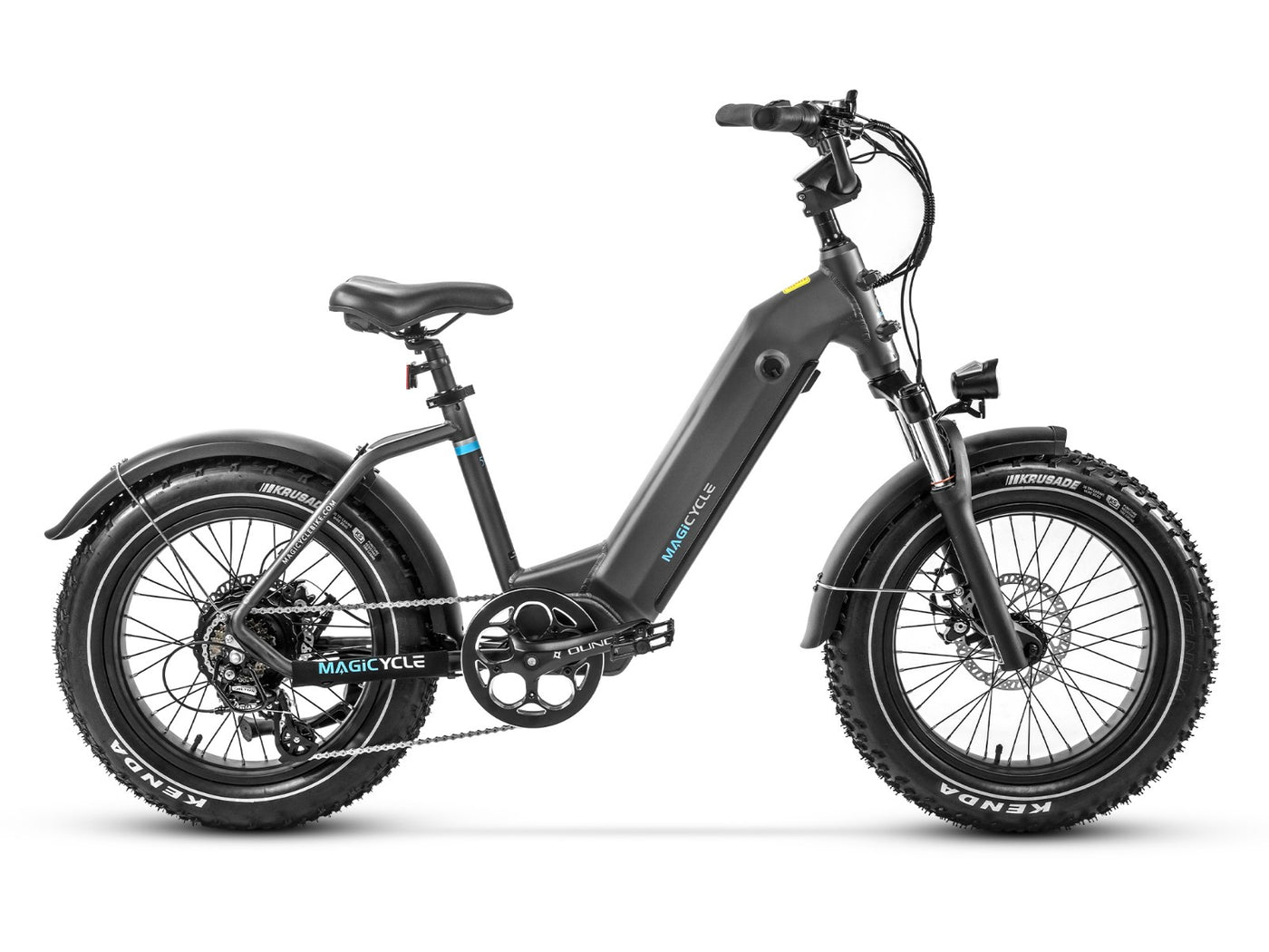 MAGICYCLE Ocelot Step Thru Fat Tire - Electric Bike