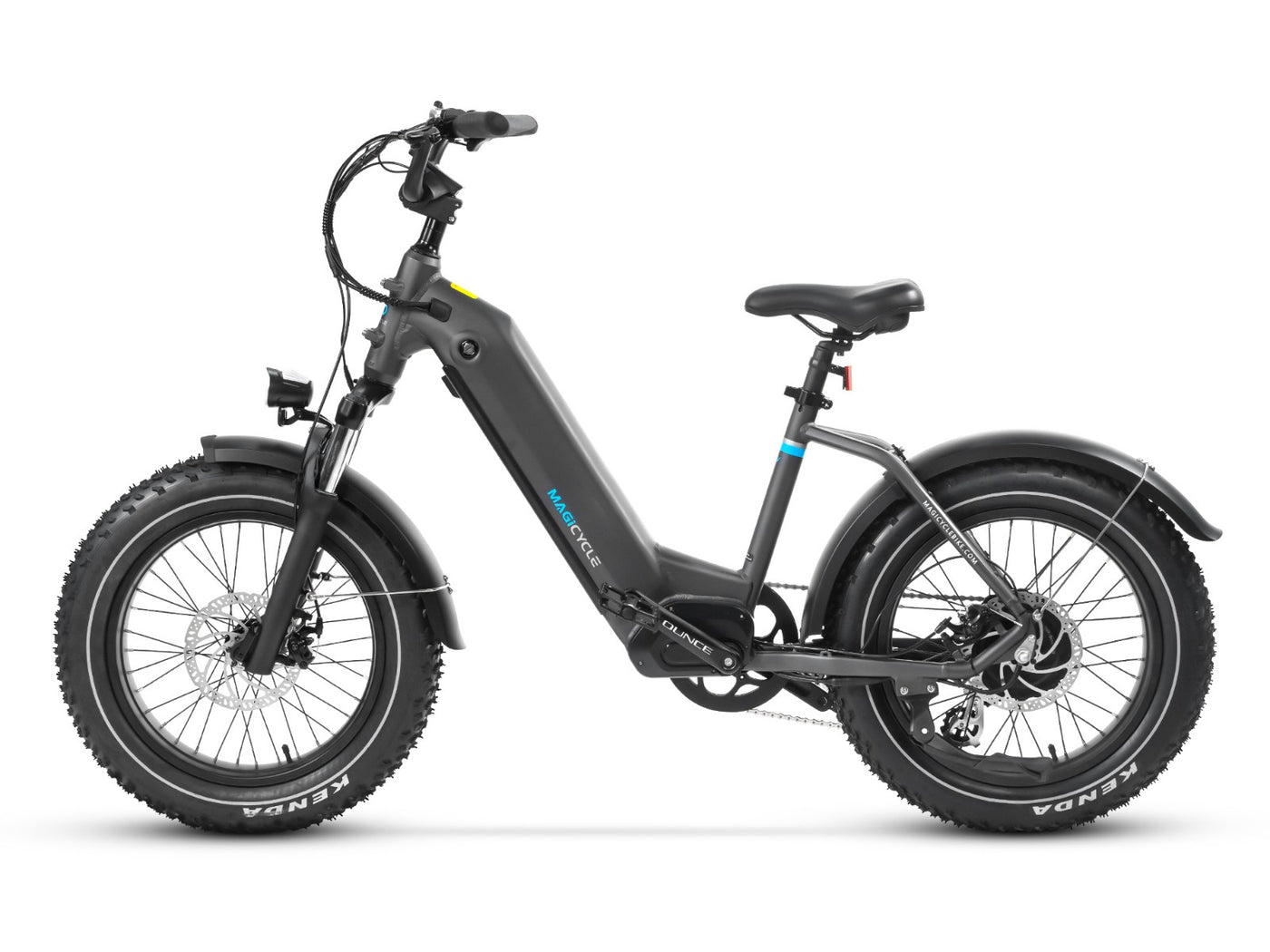 MAGICYCLE Ocelot Step Thru Fat Tire - Electric Bike