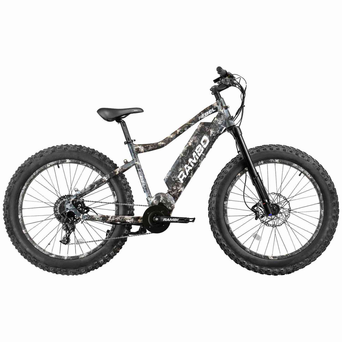 RAMBO The Rebel Xtreme Performance Ebikes 1000 XPC Camo